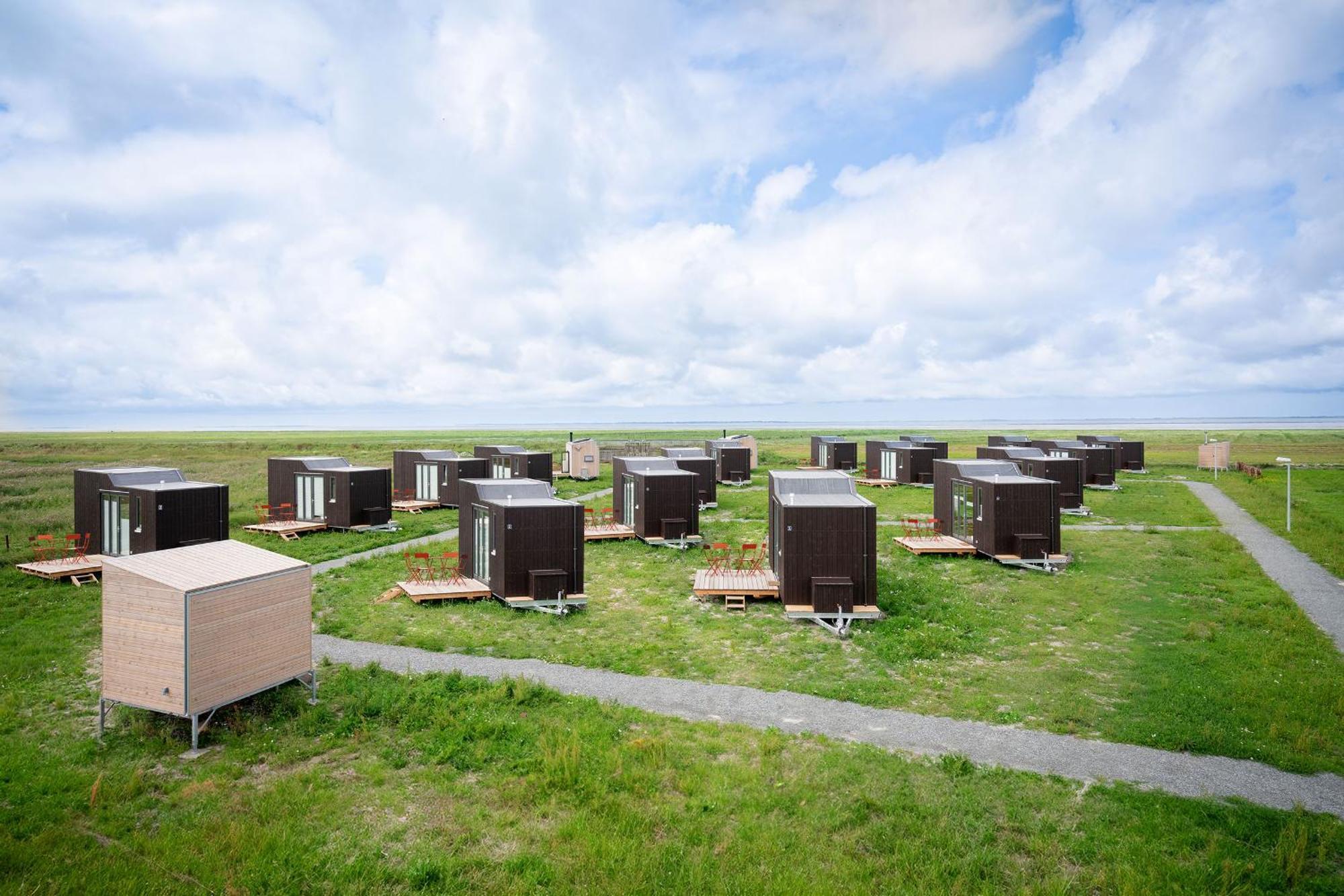 Tiny House Nature 15 Zur Meerseite - Green Tiny Village Harlesiel Carolinensiel Luaran gambar