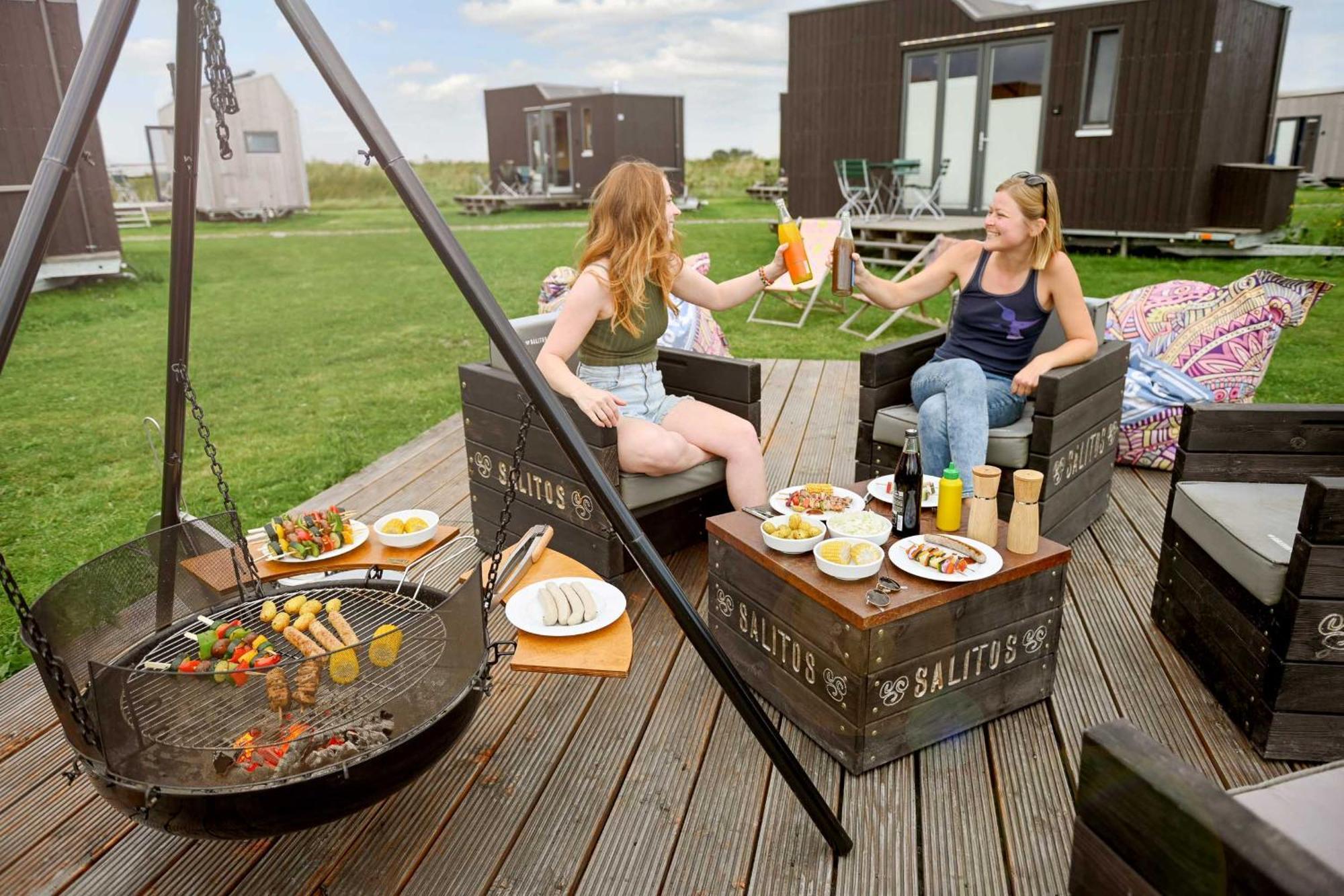 Tiny House Nature 15 Zur Meerseite - Green Tiny Village Harlesiel Carolinensiel Luaran gambar